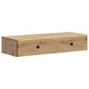 vidaXL Wandmontierter Beistelltisch 87,5 x 34,5 x 17 cm Holzwerkstoff
