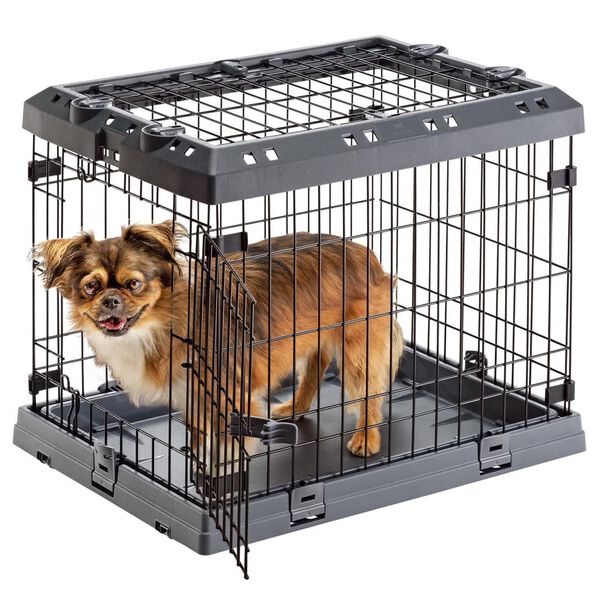 Ferplast Hundek&auml;fig Superior 60 62x47x50 cm Schwarz