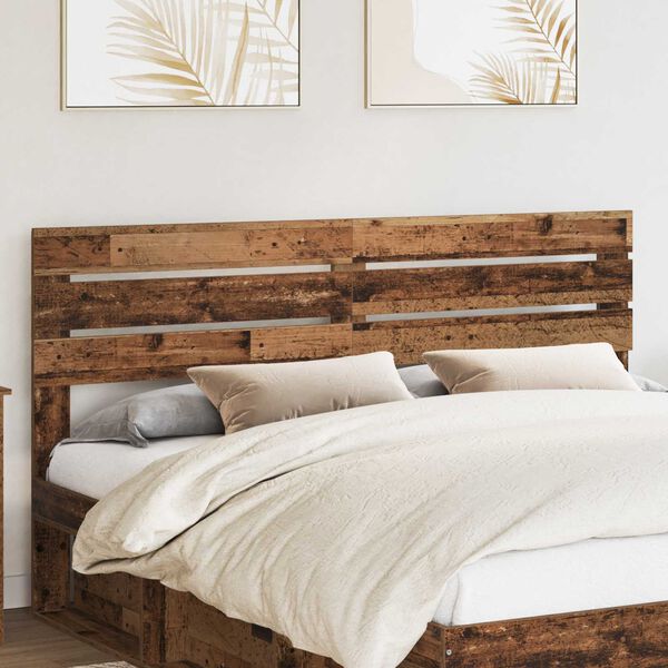 vidaXL Kopfteil Altholz 200 cm Holzwerkstoff