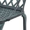 vidaXL 3-tlg. Bistro-Set Gr&uuml;n Aluminiumguss