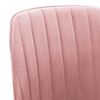 vidaXL Esszimmerst&uuml;hle 4 Stk. Drehbar Rosa Samt
