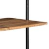 vidaXL Wandregal 94x35x113 cm Massivholz Akazie