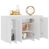 vidaXL Sideboard Wei&szlig; 120x41x75 cm Holzwerkstoff