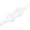 vidaXL Bootsseil Wei&szlig; 18 mm 50 m Polypropylen