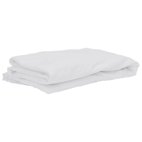 vidaXL Matratzenschoner Wei&szlig; 160x220 cm Wasserdicht
