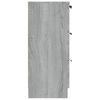 vidaXL Sideboard Grau Sonoma 60x30x70 cm Holzwerkstoff