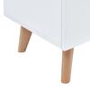 vidaXL TV-Schrank Weiß 120×40×46 cm MDF