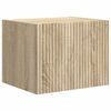 vidaXL TV-Wandregal-Set Wandmontiert 6 pcs Sonoma-Eiche