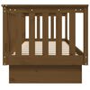 vidaXL Tagesbett Honigbraun 75x190 cm Massivholz Kiefer