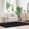 vidaXL Teppich Shaggy Hochflor NAVARRA Schwarz 160x230 cm Polyester