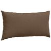 vidaXL Sofakissen 2 pcs Braun 80 x 40 cm Stoff