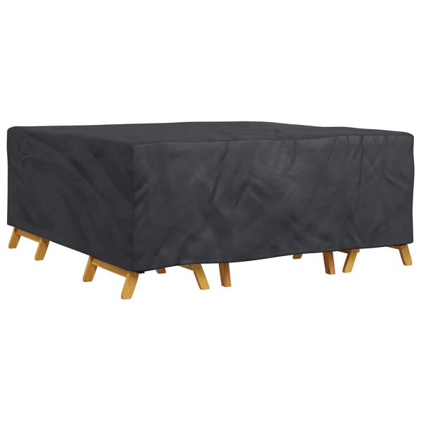 vidaXL M&ouml;belbezug Uni Schwarz 200 x 190 x 85 cm 600D