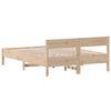 vidaXL Massivholzbett ohne Matratze 140x190 cm Kiefernholz