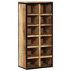 vidaXL Schuhschrank mit Regal Braun 50 x 30 x 110 cm Massivholz Mango