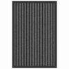 vidaXL Fu&szlig;matte Schwarz 40 x 60 cm Polypropylen