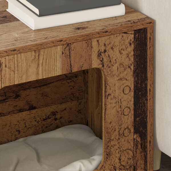 vidaXL Katzenhaus Altholz 51 x 30 x 42,5 cm Holzwerkstoff