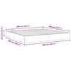 vidaXL Aufbewahrungsbett mit Matratze Dunkelgrau 200 x 200 cm Samt