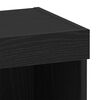 vidaXL TV-Schrankset mit LED Schwarz Eichen-Optik 40 x 30 x 30 cm