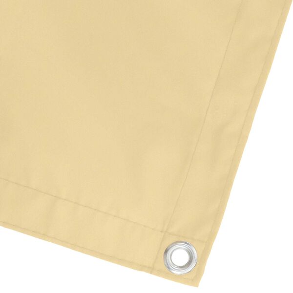 vidaXL Balkonsichtschutz Sand 110 x 500 cm Oxford-Stoff