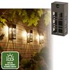 Luxform Intelligente Hybride LED-Garten-Solarleuchte Oregon PIR