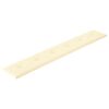 vidaXL Wandkopfteilen 12 pcs Creme 90 x 15 cm Kunstleder