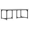 vidaXL Couchtisch Grau Sonoma 90x50x35 cm Holzwerkstoff