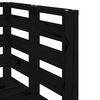 vidaXL 3-tlg. Garten-Lounge-Set Schwarz Massivholz Kiefer