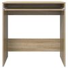 vidaXL Tisch mit Regal Sonoma Eiche 77,5 x 43 x 79 cm Holzwerkstoff