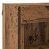 vidaXL TV Wand Einheiten mit LED 6 pcs Altholz Holzwerkstoff