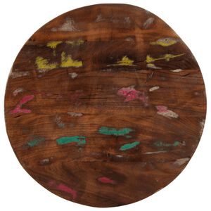 vidaXL Tischplatte &Oslash; 40x3,8 cm Rund Altholz Massiv