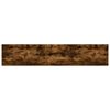 vidaXL Wandregale 4 Stk. R&auml;uchereiche 100x20x1,5 cm Holzwerkstoff