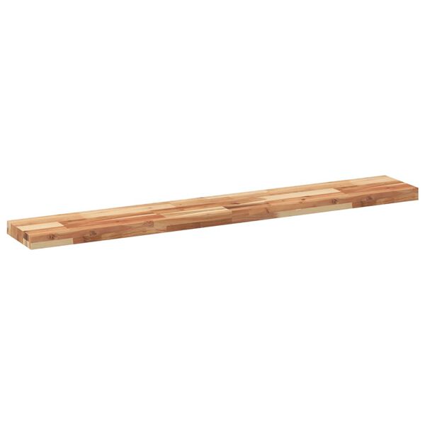 vidaXL Schweberegale 3 Stk. 120x20x4 cm Massivholz Akazie &Ouml;lbehandelt