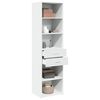 vidaXL Highboard Wei&szlig; 50x42,5x185 cm Holzwerkstoff