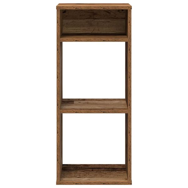 vidaXL B&uuml;cherregal Altholz-Optik 34x31x80 cm Holzwerkstoff