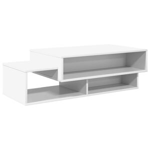 vidaXL Couchtisch Wei&szlig; 105 x 50 x 32,5 cm Holzwerkstoff