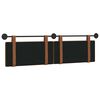 vidaXL H&auml;ngevorderseite Wandmontiert Braun 170 x 55 x 5 cm Antikes PU
