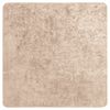 vidaXL Teppichl&auml;ufer MARSA Beige 100 x 100 cm Polyester und PVC