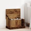 vidaXL Truhe Altholz-Optik 30x50x28 cm Holzwerkstoff