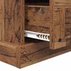 vidaXL Nachttisch 2 pcs Altholz 36 x 43 x 60 cm Holzwerkstoff