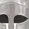 vidaXL Griechischer Krieger-Helm Antik Replik für LARP Silbern Stahl