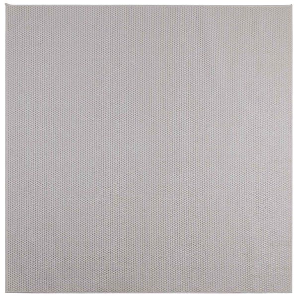 vidaXL Bereichsteppiche Quadratisch HUARTE Creme 120 x 120 cm