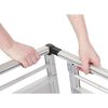 Kerbl Hunde-Transportbox Barry 77x55x50 cm Aluminium