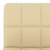 vidaXL Esszimmerst&uuml;hle 2 Stk. Drehbar Creme Samt