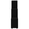 vidaXL Treppenregal Schwarz 107 cm Holzwerkstoff