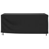 vidaXL Gartenm&ouml;bel-Abdeckung Schwarz 225x143x90 cm Wasserdicht 420D