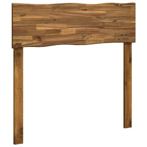 vidaXL Kopfteil mit Live Edge ROSTOCK Natur 90 cm Massivholz Akazie