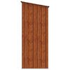 vidaXL Gartenh&uuml;tten Braun 153,5 x 86 x 200 cm Metall