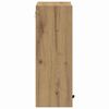 vidaXL Badezimmer Schrank Wandmontiert Artisan-Eiche 39 x 23,5 x 65 cm