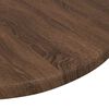 vidaXL Tischplatte Braun Eichen-Optik 40 x 40 x 1,5 cm Holzwerkstoff