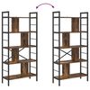 vidaXL B&uuml;cherregal Ger&auml;ucherte Eiche 75 x 30 x 156 cm Holzwerkstoff